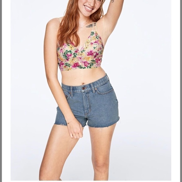 NWOT Victoria Secret PINK High Waisted Shorts Size 31 - Picture 1 of 4